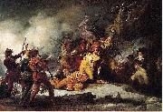 John Trumbull The Death of Montgomery in the Attack on Quebec Sweden oil painting artist